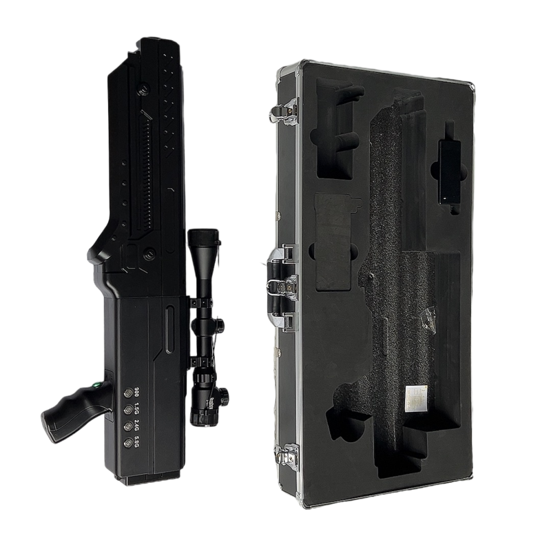  府谷手持便携式枪型低空防御反制四通道A型