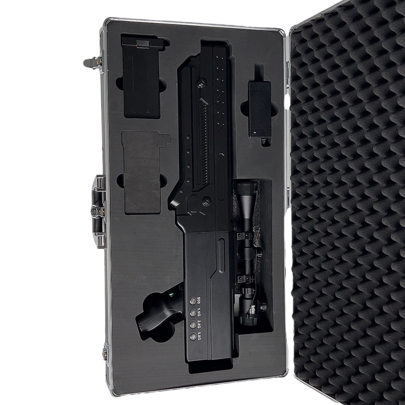  府谷手持便携式枪型低空防御反制四通道B型