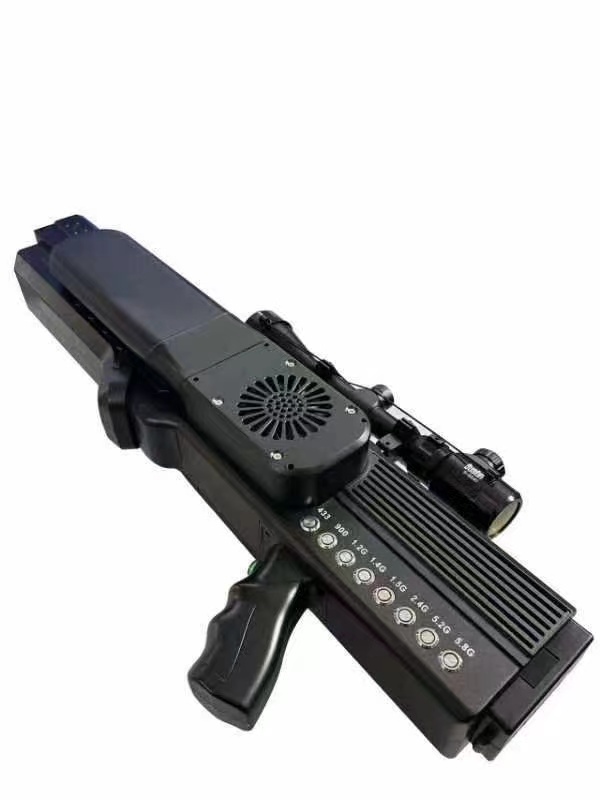  府谷手持便携式枪型低空防御反制八通道